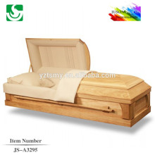 wholesale high quality poplar wooden casket from china